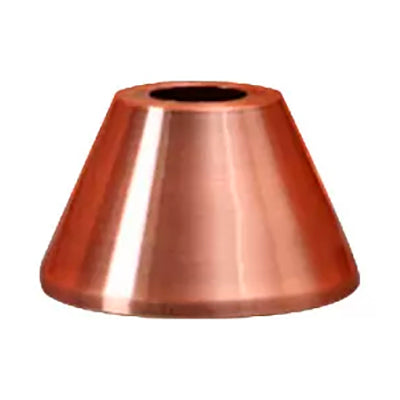 Rust/Gold Tapered Ceiling Pendant Vintage Industrial Iron 1 Head Restaurant Hanging Fixture, 5.5"/8" Width