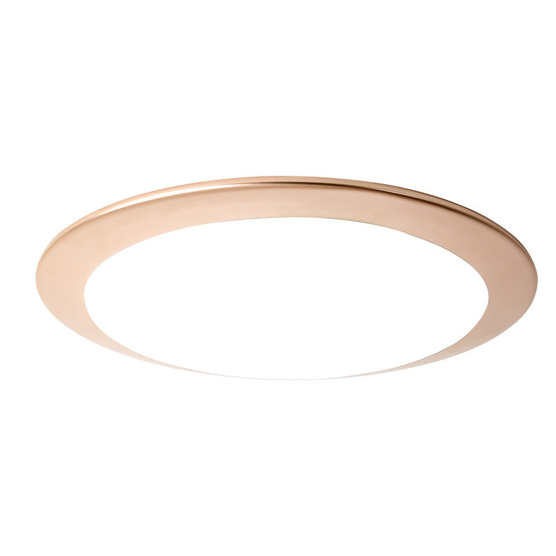 Vliegende Schotel Plafondlamp Nordic Acryl Goud/Zilver 16 "/20" Dia Geïntegreerde LED Plafondlamp voor Slaapkamer