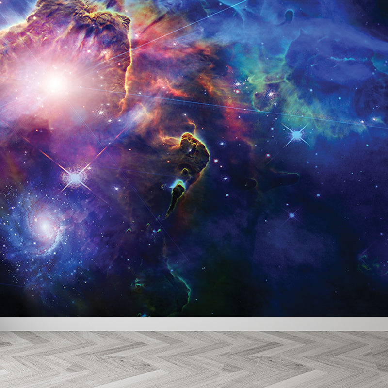 Waterproof Black Hole Wall Mural Modern Non-Woven Wall Art, Custom Size Available