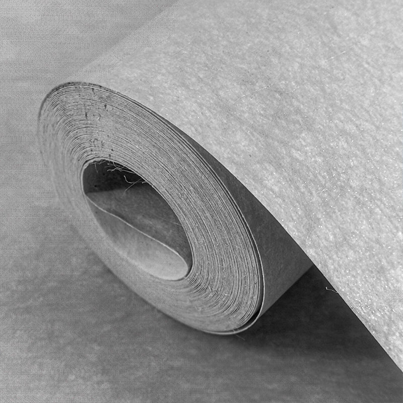 Minimalistic Wallpaper Roll Pastel Color Unpatterned Wall Covering, 31' L x 20.5" W