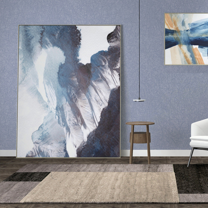 Minimalistic Wallpaper Roll Pastel Color Unpatterned Wall Covering, 31' L x 20.5" W