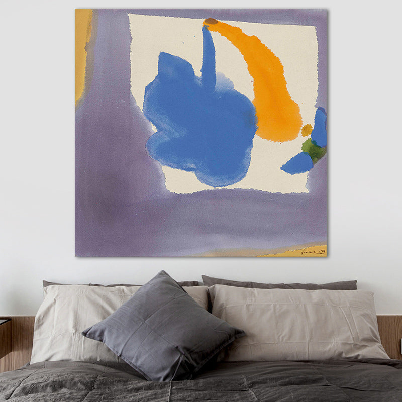 Hedendaags abstract canvas voor eetkamer aquarelschilderkunst, meerdere maten