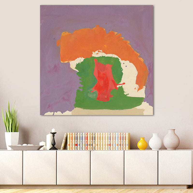 Hedendaags abstract canvas voor eetkamer aquarelschilderkunst, meerdere maten