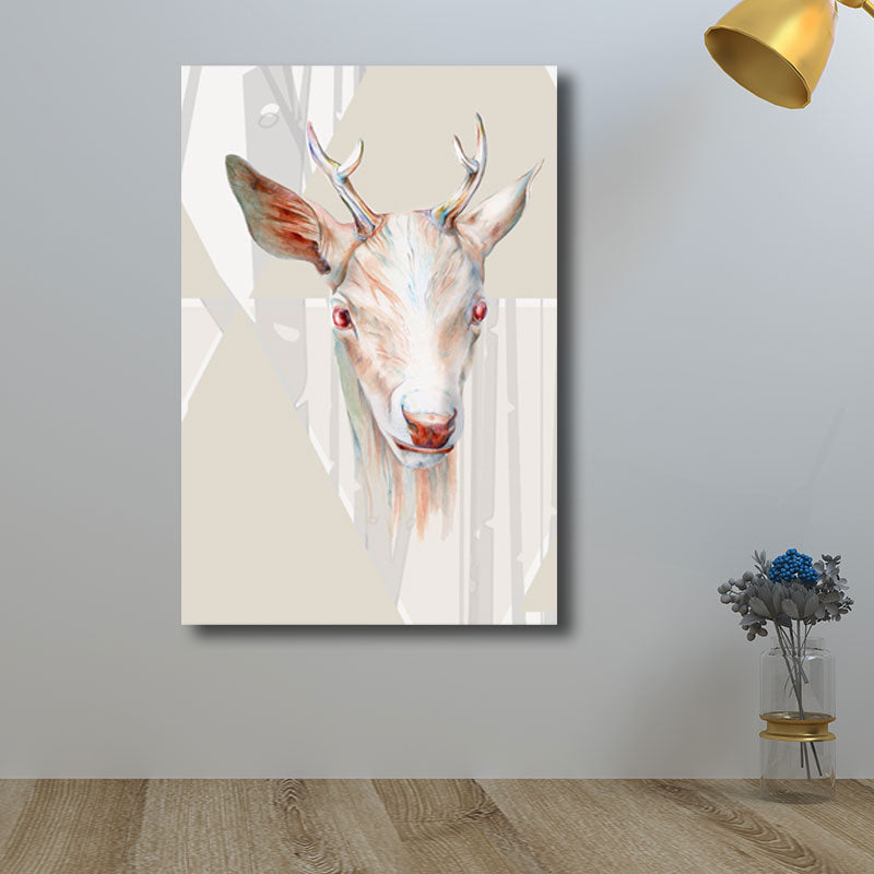 Colorful Wild Animal Wall Decor for Decoration Rustic Drawing Room Canvas Prints