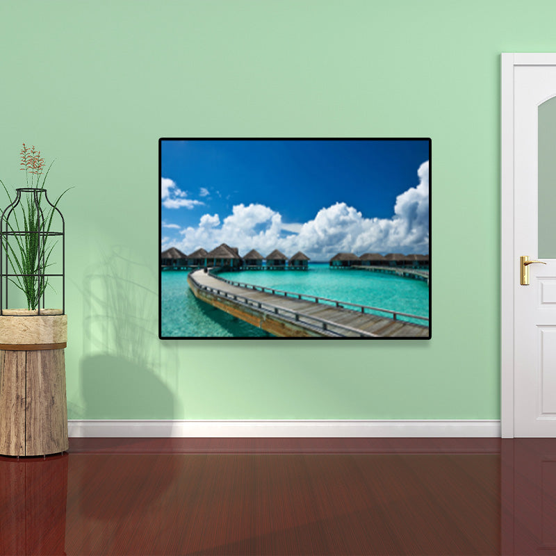 Lichtkleurig landschap verpakt canvas huis muur kunst decor voor slaapkamer, meerdere maten