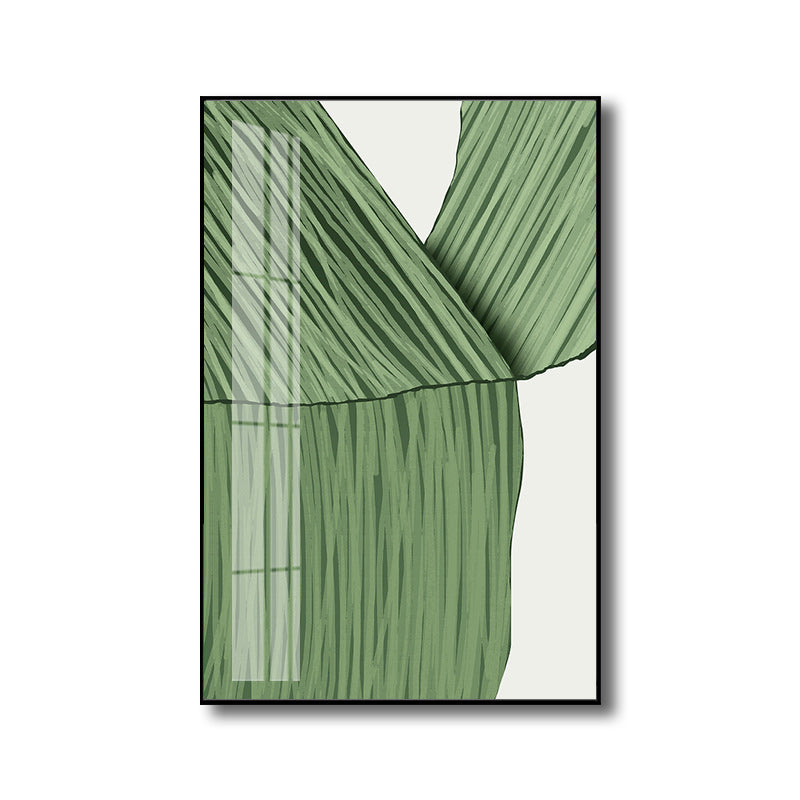Style contemporain coup de pinceau peinture filles chambre mur Art décor en couleur Pastel