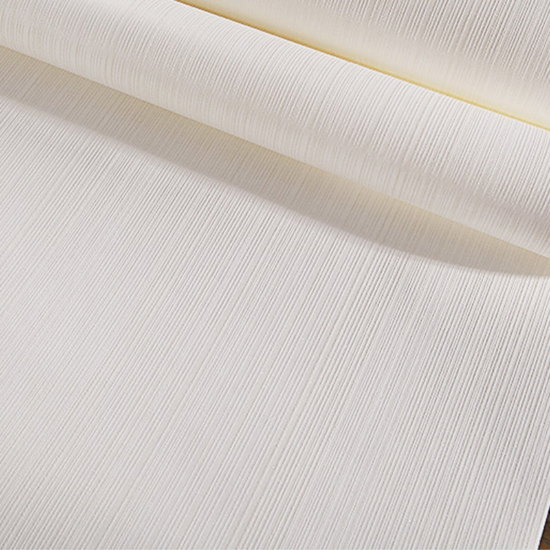 Plain Patterned Wallpaper Stain-Resistant Modernist Living Room Wall Art, 57.1-sq ft