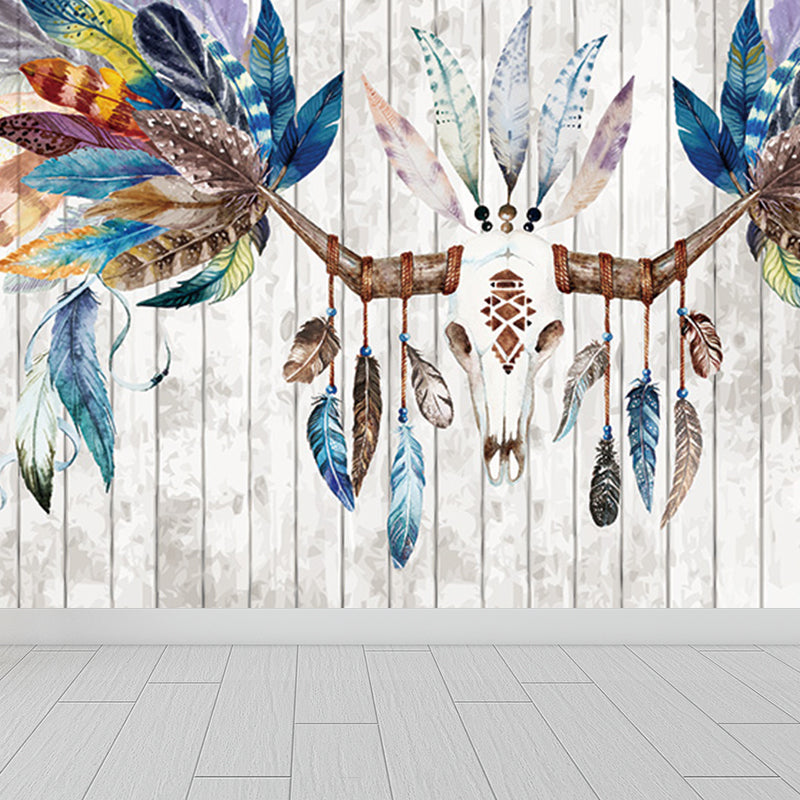 Big Wild Reindeer Mural Wallpaper Decorative Contemporary Living Room Wall Covering