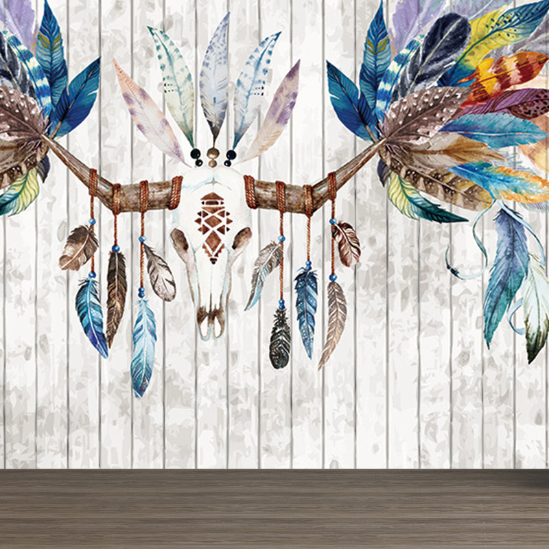 Big Wild Reindeer Mural Wallpaper Decorative Contemporary Living Room Wall Covering