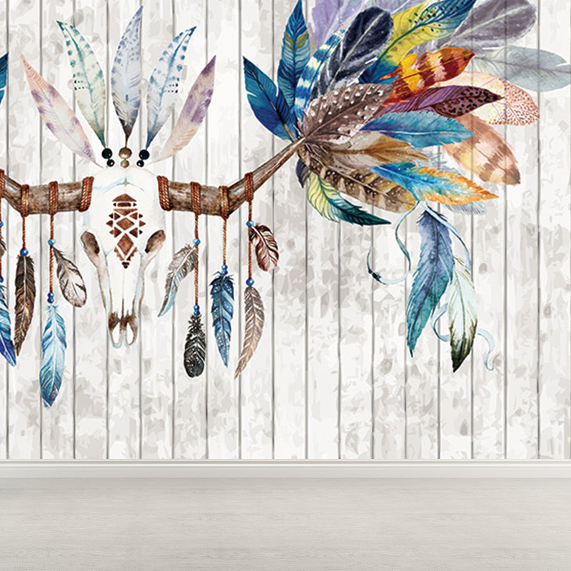 Big Wild Reindeer Mural Wallpaper Decorative Contemporary Living Room Wall Covering