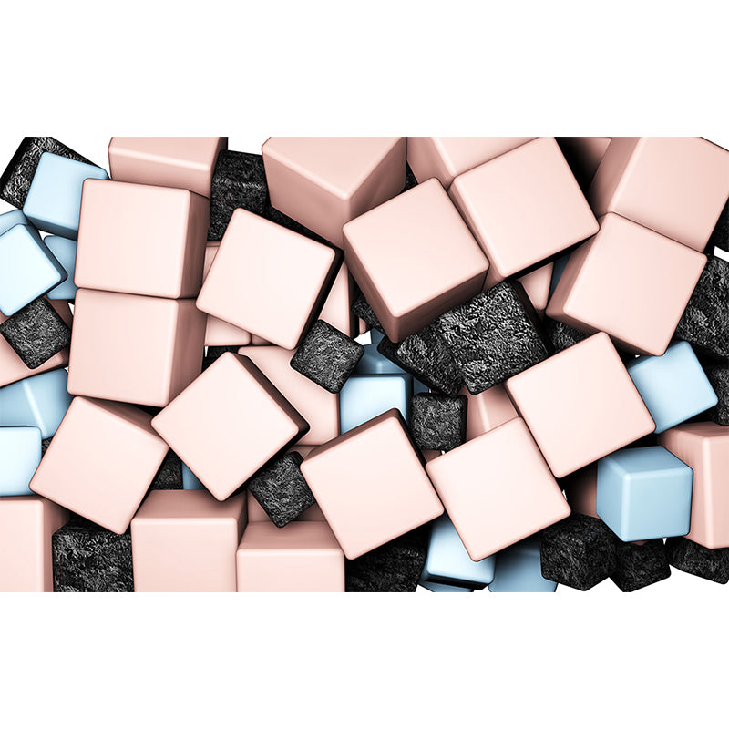 Close-Up Abstract Wall Mural Modern Non-Woven Material Wall Decor for Living Room