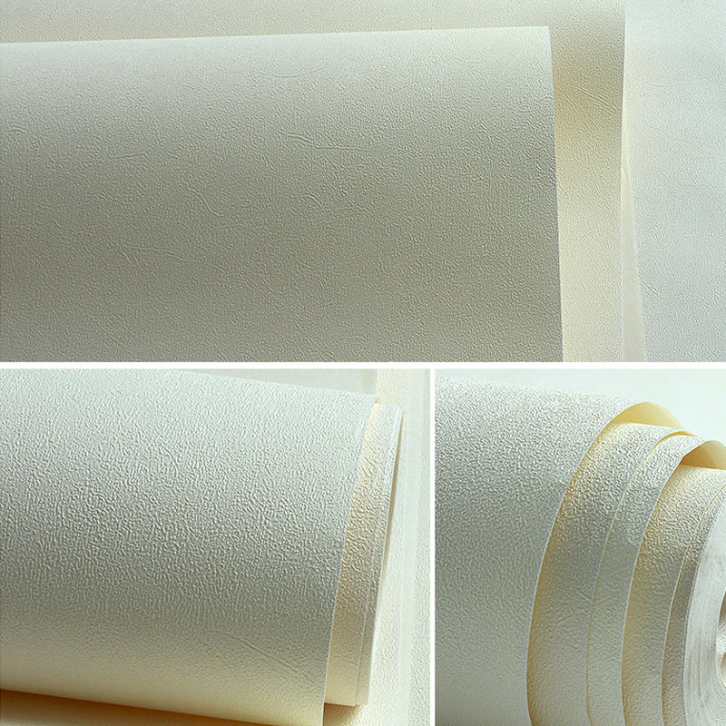 Contemporary Solid Wallpaper Pastel Color Kids Bedroom Wall Art, 31' L x 20.5" W