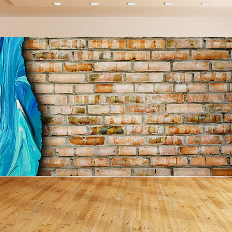 Novelty Scenery Wall Paper Mural for Child Bedroom, Pastel Color, Stain Resistant