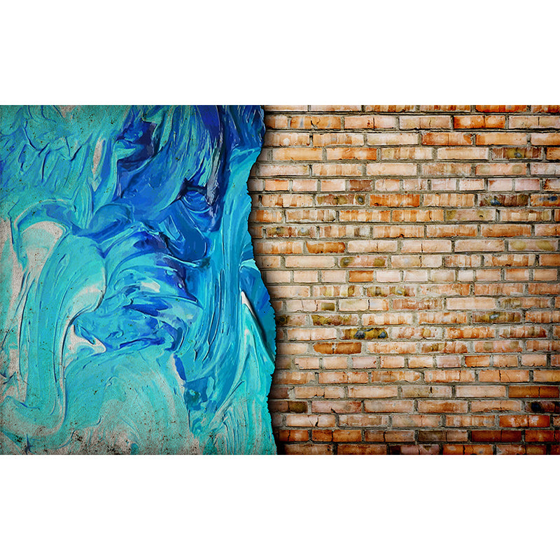 Novelty Scenery Wall Paper Mural for Child Bedroom, Pastel Color, Stain Resistant