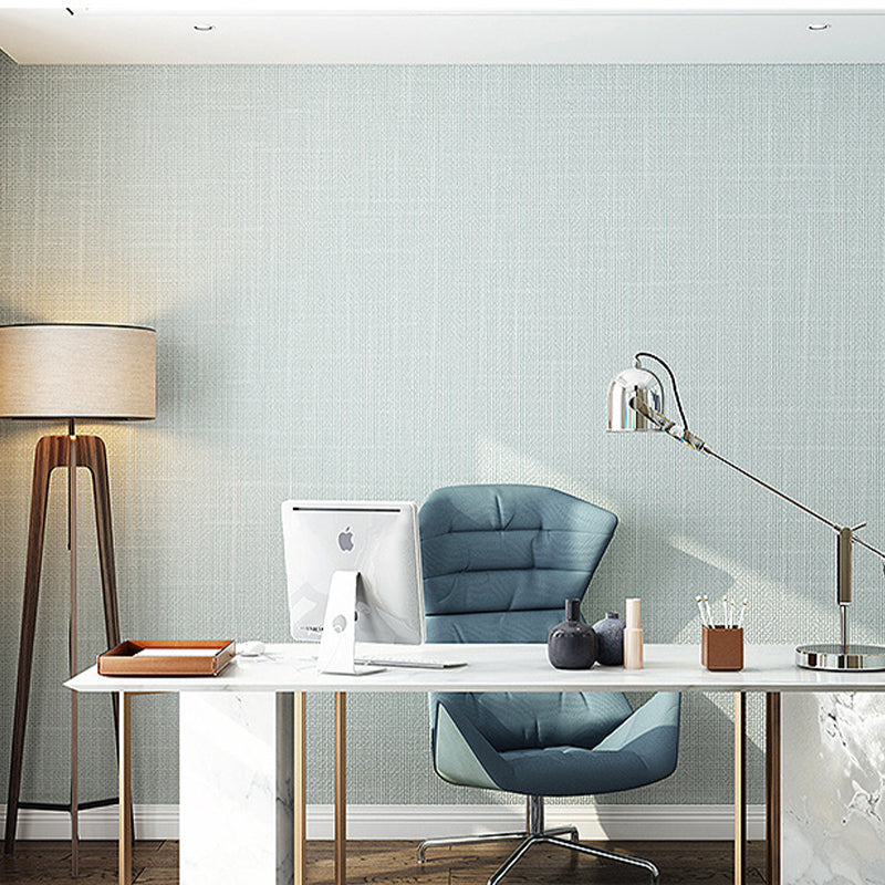 Light Color Solid Wallpaper Roll Waterproofing Minimalism Bedroom Wall Decoration
