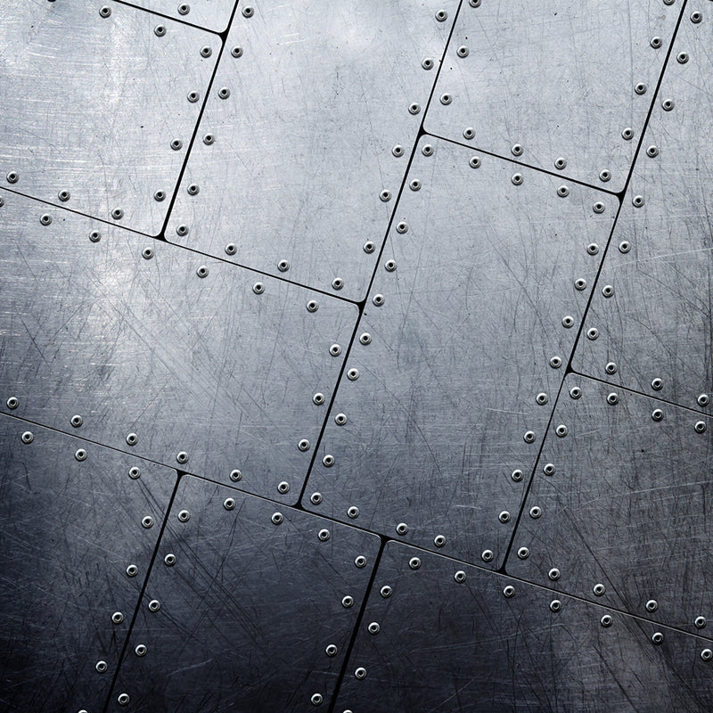 Non-Woven Textured Decorative Mural Decal Industrial Geometry Pattern Wall Covering