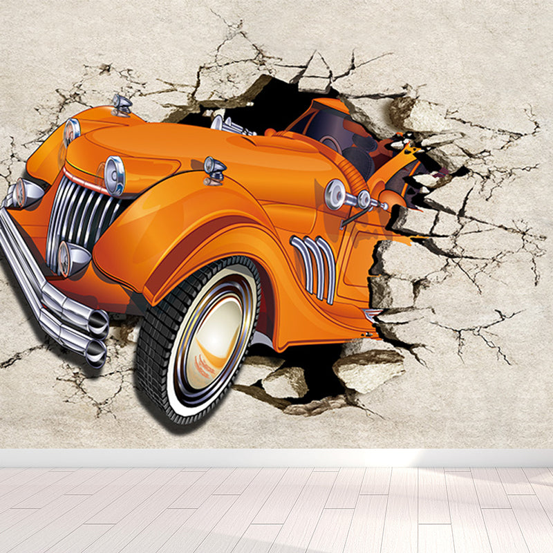 Waterproof Car and Wall Mural Industrial Non-Woven Wall Art, Custom Size Available