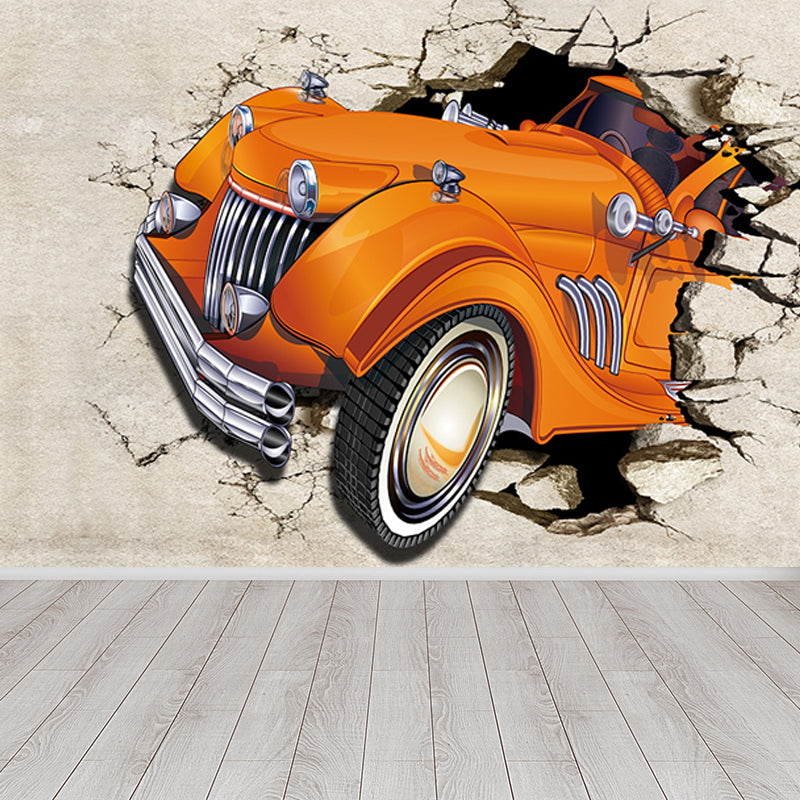 Waterproof Car and Wall Mural Industrial Non-Woven Wall Art, Custom Size Available