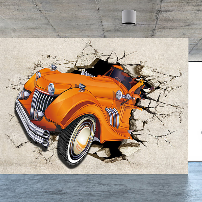Waterproof Car and Wall Mural Industrial Non-Woven Wall Art, Custom Size Available
