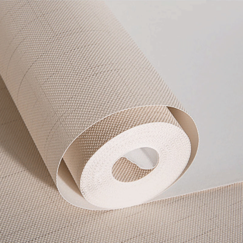 Textured Pastel Color Wallpaper Minimalism Plain Pattern Wall Art, 31' L x 20.5" W