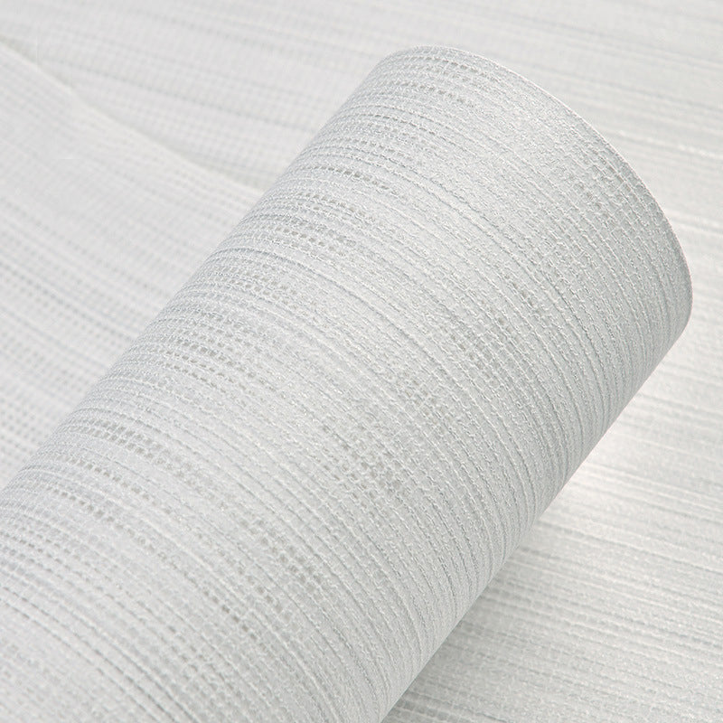 Grass Cloth Pastel Wallpaper Contemporary Solid Color Wall Covering, 31' x 20.5"