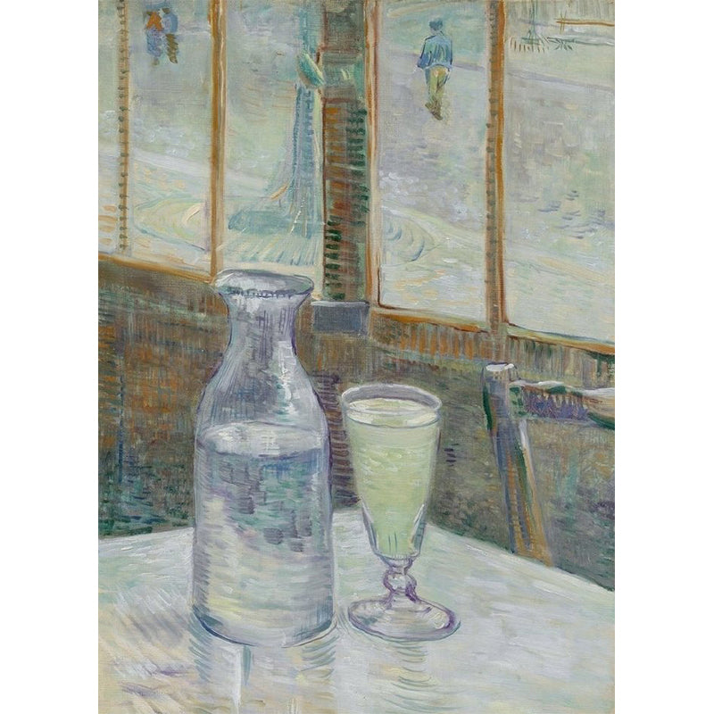 Vitreous Utensil Mural Wallpaper Gray Contemporary Wall Covering for Living Room