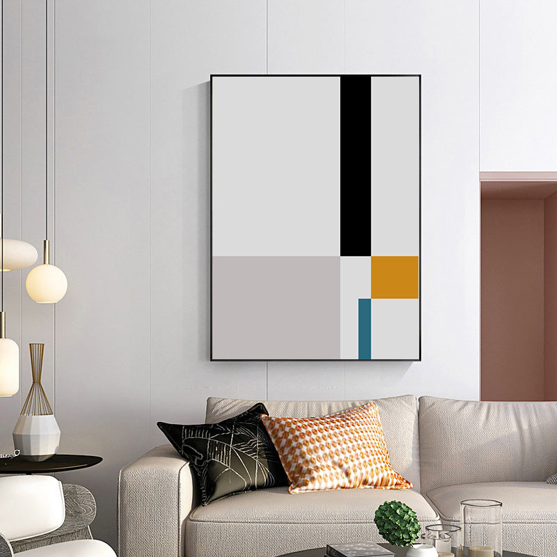 Wanddekoration für Mädchen im Minimalismus-Stil, grafisches Muster, Kunst in hellen Farben, mehrere Größen