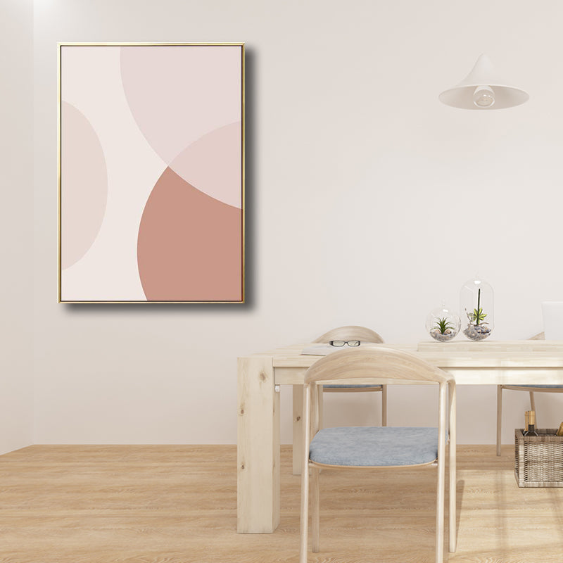Illustration Wanddekoration im nordischen Stil abstrakt in Pastellfarbe, mehrere Größen erhältlich