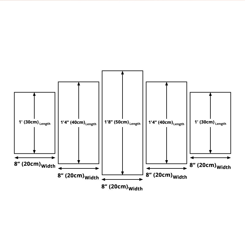 Brown Digital Print Dinosaur Canvas Fantasy Sci-Fi Multi-Piece Wall Art for Room