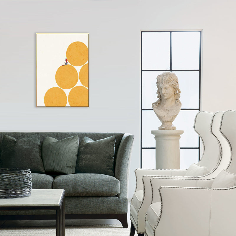 Fruit Painting Light Color Canvas Wall Art Print Textured, Multiple Sizes Available