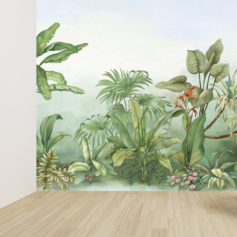Various Botanical Mural Decal for Dining Room, Soft Color, Custom Size Available