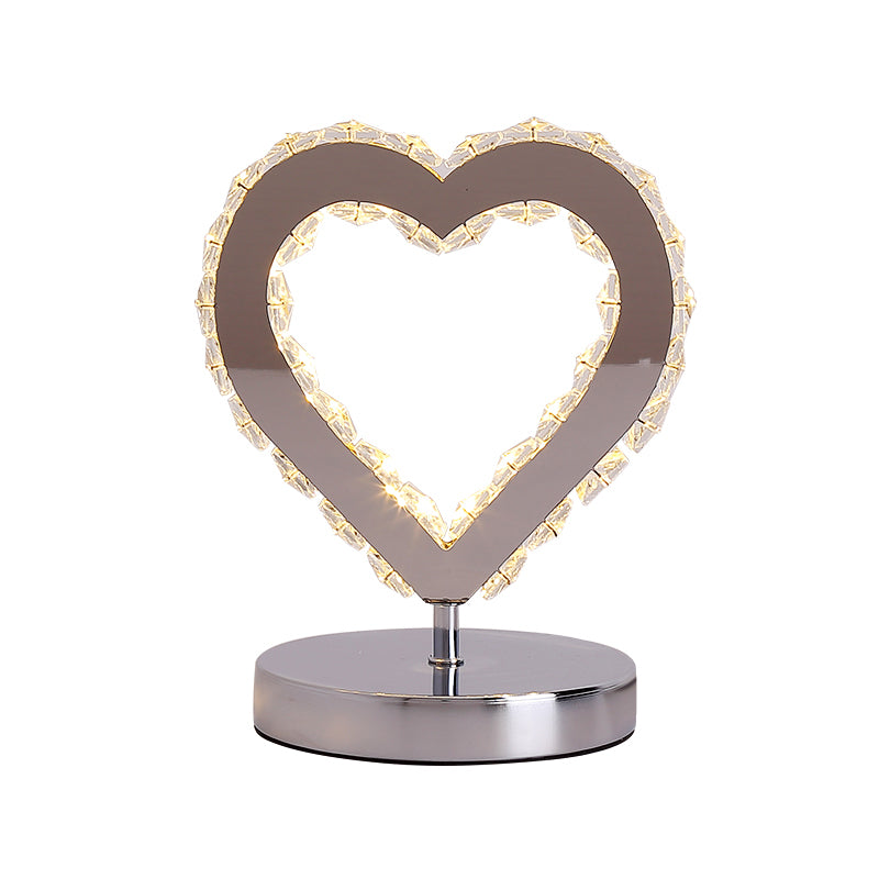 Coeur aimant Crystal Block Light