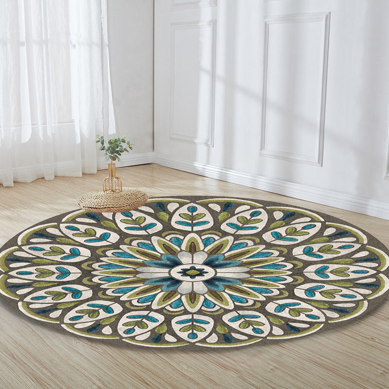 Tappeto unico di tappeto multicolore Multicolore Polyester PETY Friendly Afli