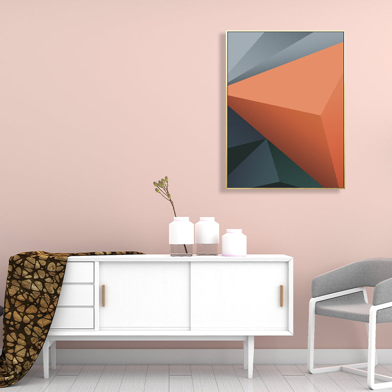 Soft Color Diamond Pattern Art Multi-Piece Canvas for Bedroom, Multiple Sizes Options