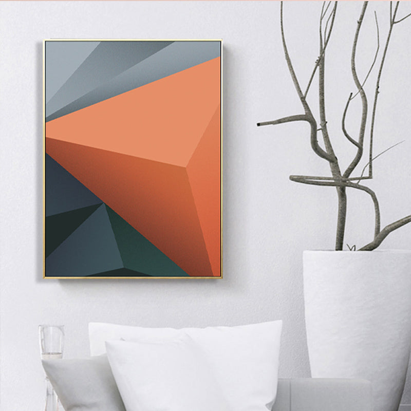 Soft Color Diamond Pattern Art Multi-Piece Canvas for Bedroom, Multiple Sizes Options