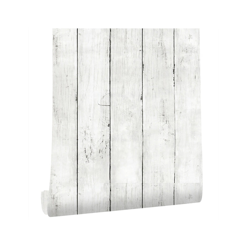 Rust Wood Plank Wallpaper Roll for Kitchen 29.1-sq ft Self Adhesive Wall Decor in Brown