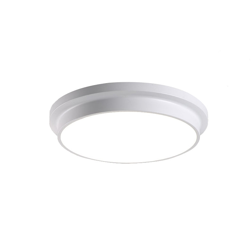 Nordic Macaron Farbige Decke Licht Runde Form Acryl Flushmount Light for Child Bedroom