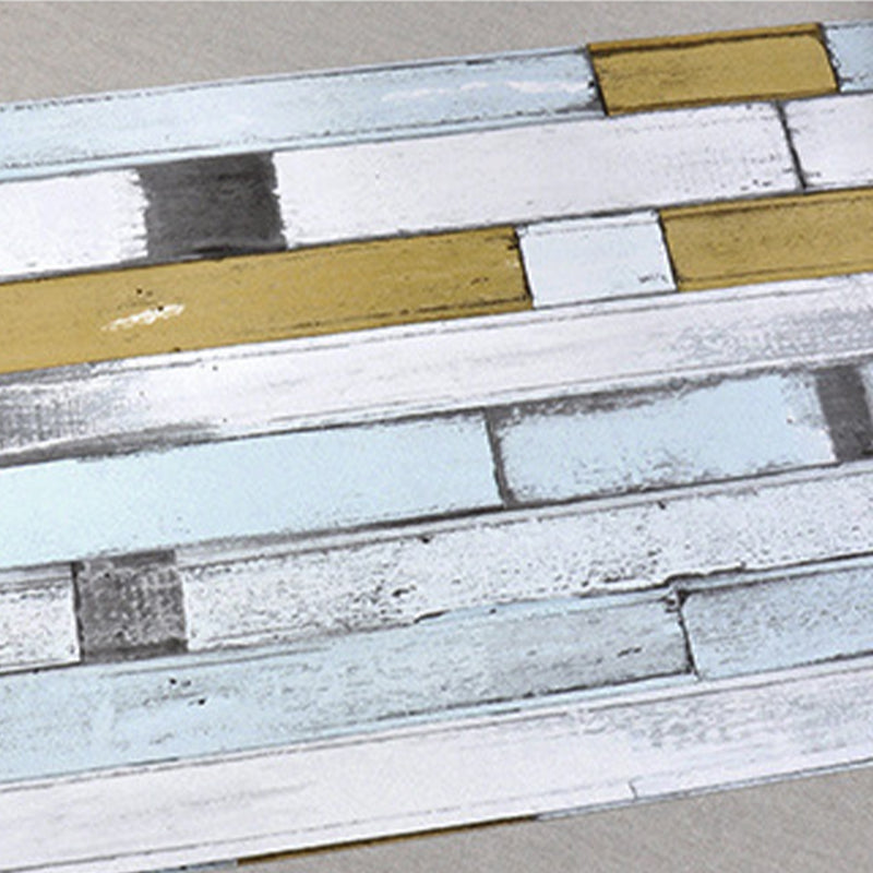 Waterproof Reclaimed Wood Wallpaper Roll PVC Cottage Wall Art for House Interior