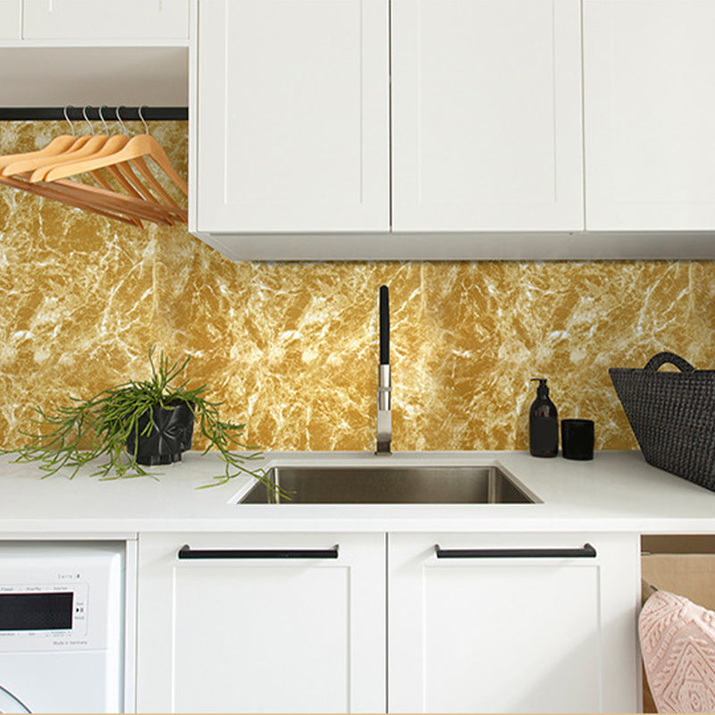 Modernist Marble Peel Wallpaper Roll Pastel Color Living Room Wall Covering, 19.4-sq ft