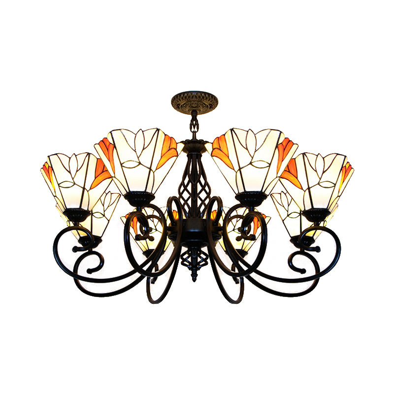 Magnolia Hanging Light con catena metallica LOGGO MULI LIGHTE PENDANTI SPENDANTE PER IL SOGGIO