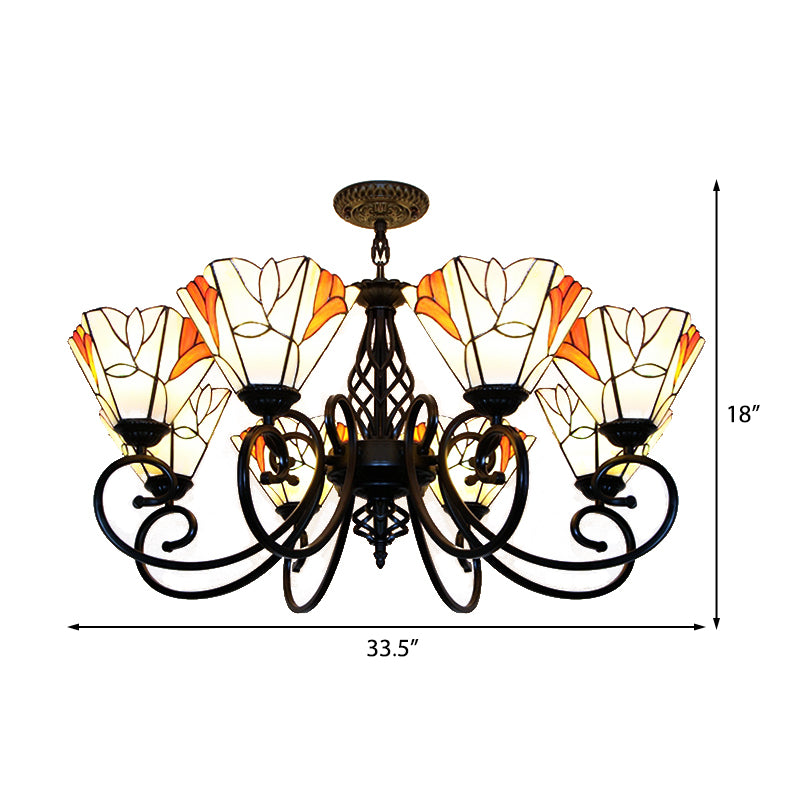 Magnolia Hanging Light con catena metallica LOGGO MULI LIGHTE PENDANTI SPENDANTE PER IL SOGGIO