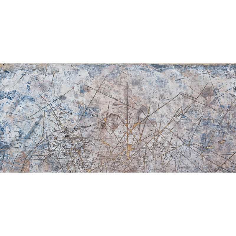 Non-Woven Waterproof Mural Industrial Rusted Metal Surface Wall Covering for Room