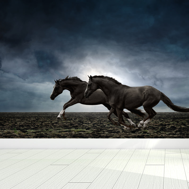 Photography Steed Wall Mural Decal Giant Wall Decor for Living Room, Made to Measure