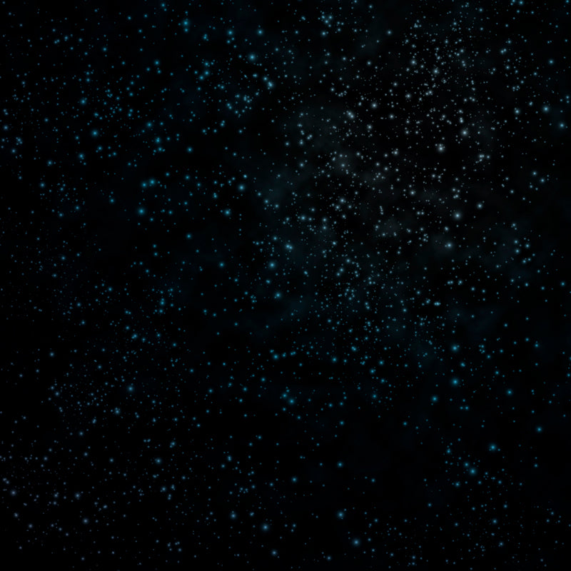 Night and Star Sky Mural Modern Smooth Wall Art in Dark Color for Children Bedroom