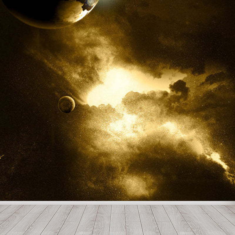 Sky Scene Wall Mural Contemporary Ornamental Dining Room Wall Decor, Personalized