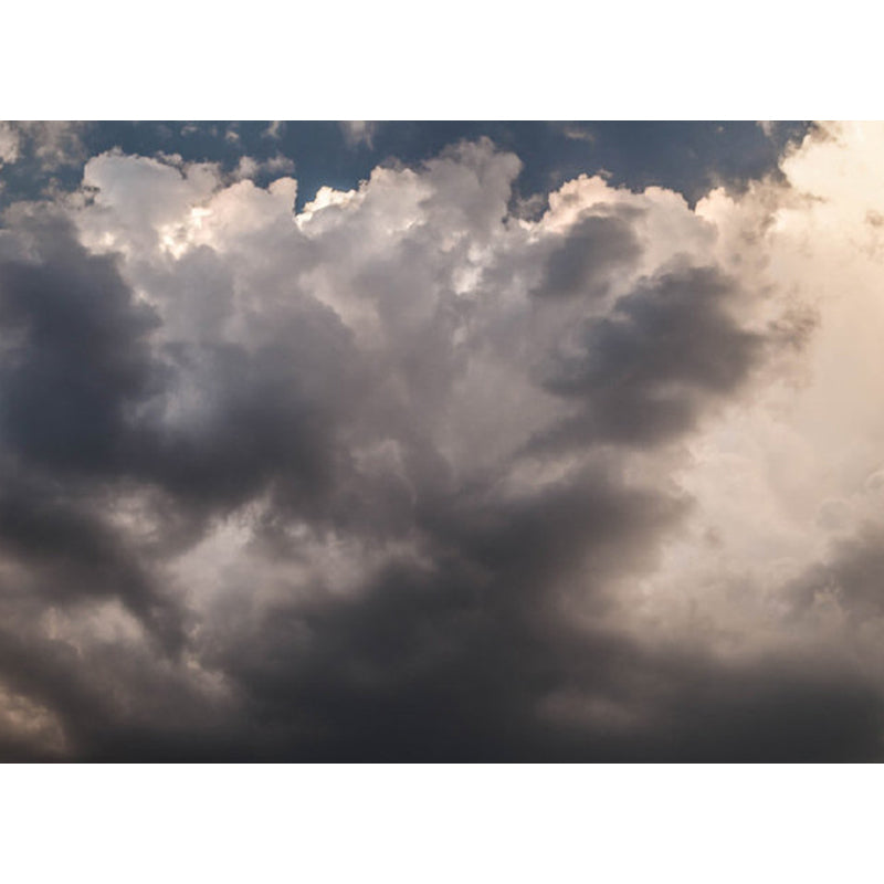 Stain-Proofing Sky View Wall Mural Non-Woven Cloth Contemporary Wall Art for Living Room