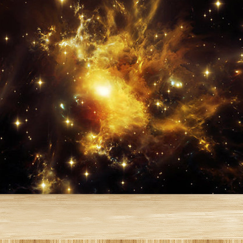 Modern Changeable Sky Mural Decal Soft Color Ornamental Wall Art for Girls Bedroom