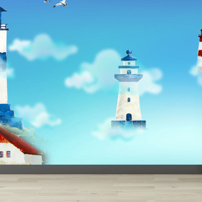 Photography Fabulous Sky Scenery Mural Great Wall Decor for Guest Room, Made to Measure