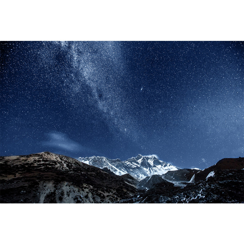 Stain-Proof Magical Sky Scenery Mural Decal Modern Non-Woven Material Wall Decor, Custom