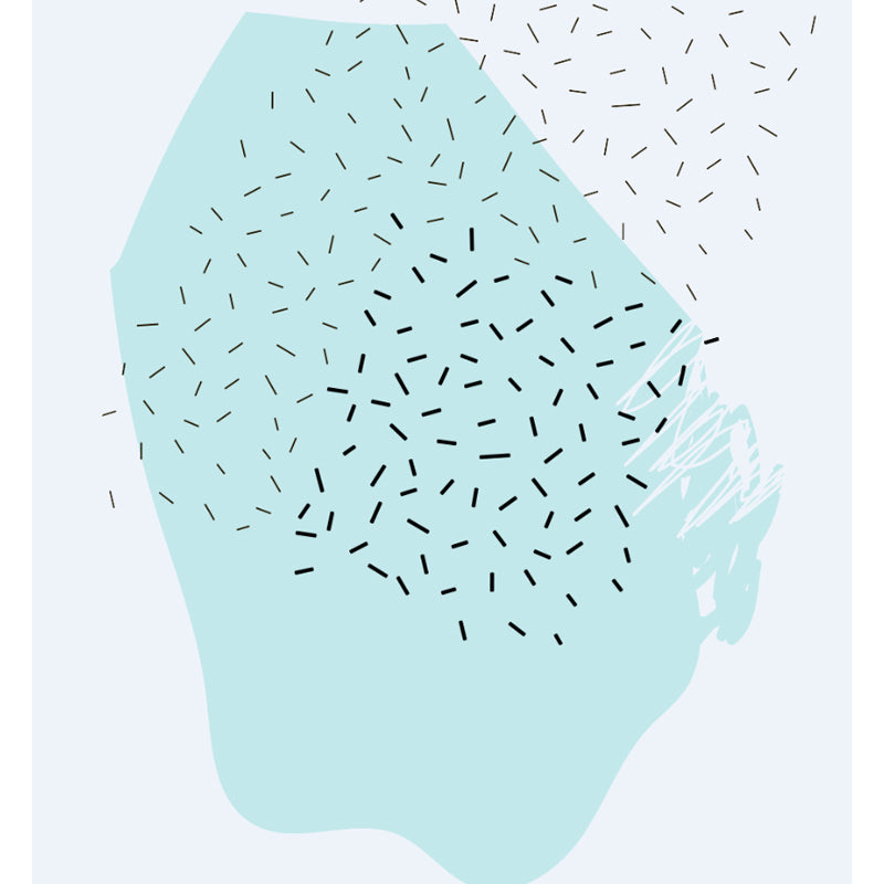 Childrens Art Tree Drawing Mural Soft Color Water Resistant Wall Covering for Kids Room